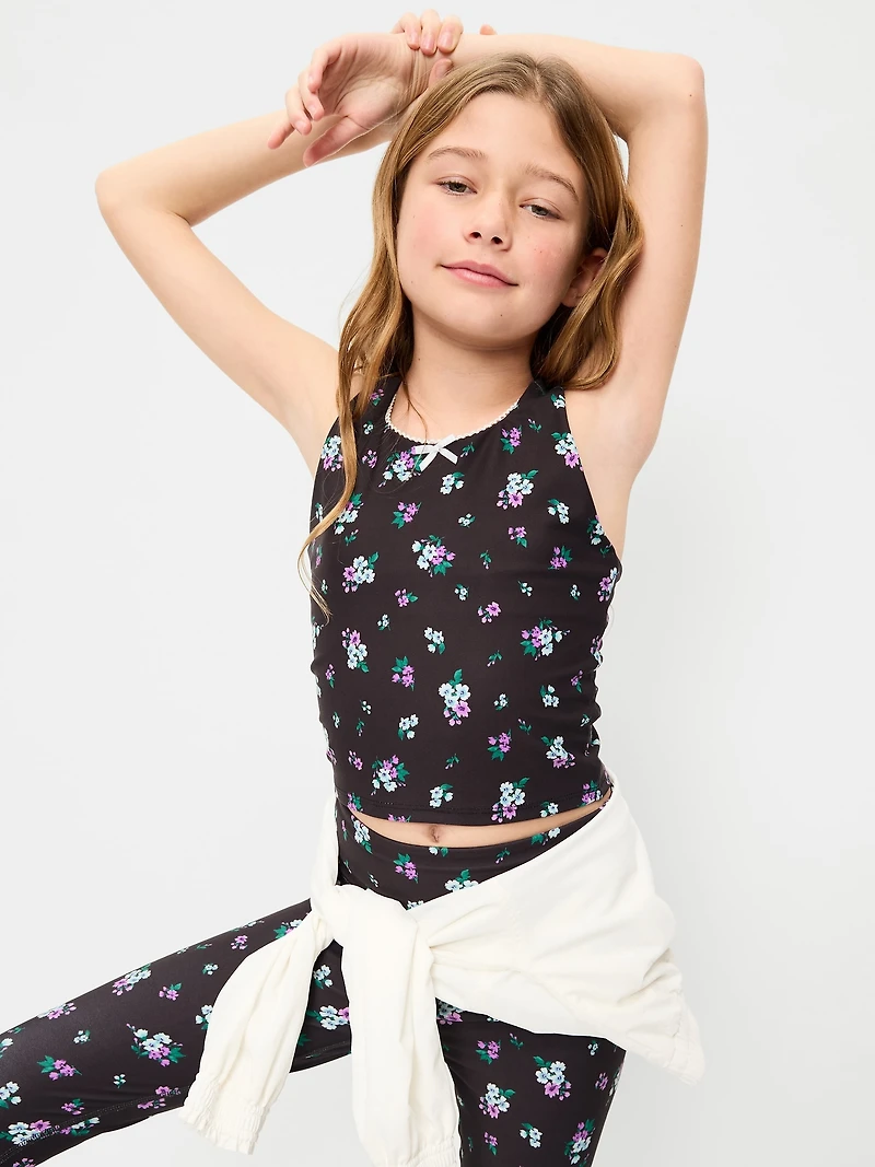 PowerSoft Longline Sports Bra for Girls