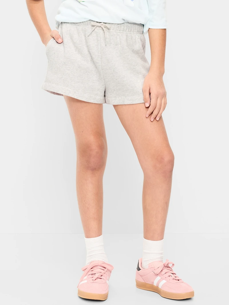 High-Waisted Favorite Fleece Shorts for Girls