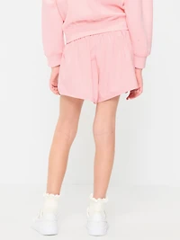 High-Waisted StretchTech Performance Shorts for Girls