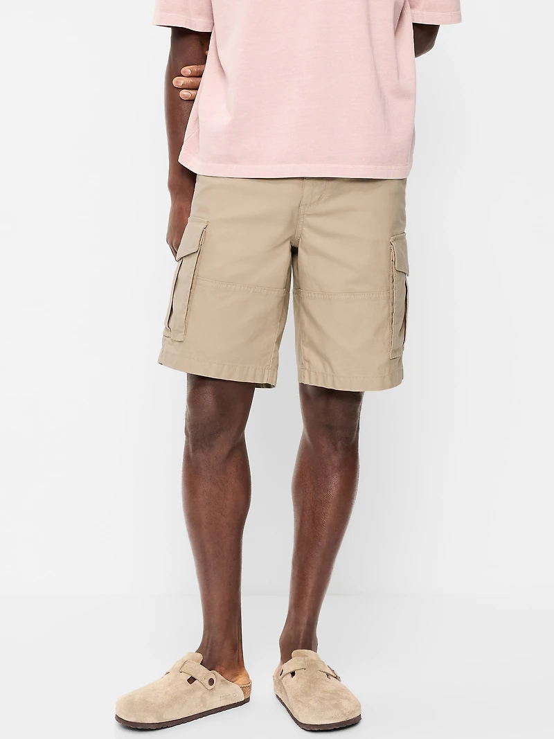 90's Loose Lived-In Cargo Shorts - 10-inch inseam