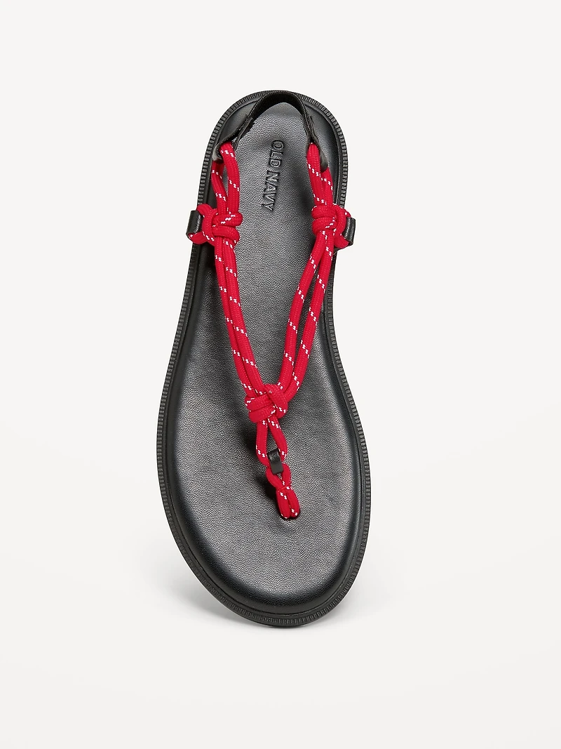 Knotted Rope Thong Sandal for Women