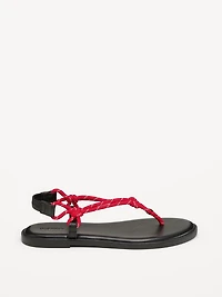 Knotted Rope Thong Sandal for Women