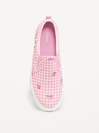 Canvas Slip-On Sneakers for Girls