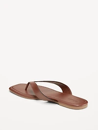 Square-Toe Flip-Flops for Women