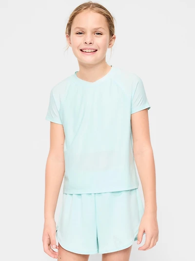 CloudMotion Short-Sleeve T-Shirt for Girls