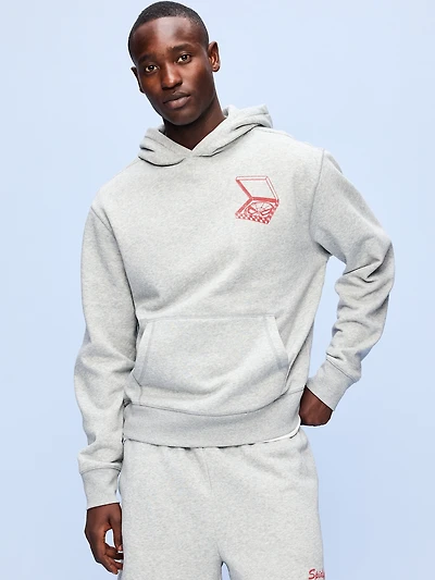 Old Navy x Marvel Spider-Man Graphic Popover Hoodie for Adults