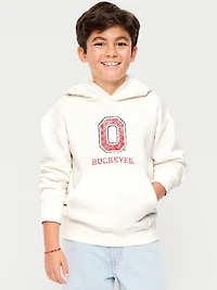 College Graphic Gender-Neutral Hoodie for Kids