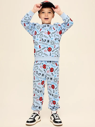 Old Navy x Marvel Spider-Man Sweatshirt and Joggers Set for Toddler