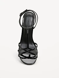 T-Strap Wedge Sandals for Women