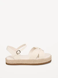 Platform Espadrille Sandals for Girls