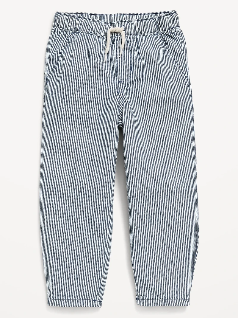 Pull-On Barrel-Leg Pants for Toddler Boys