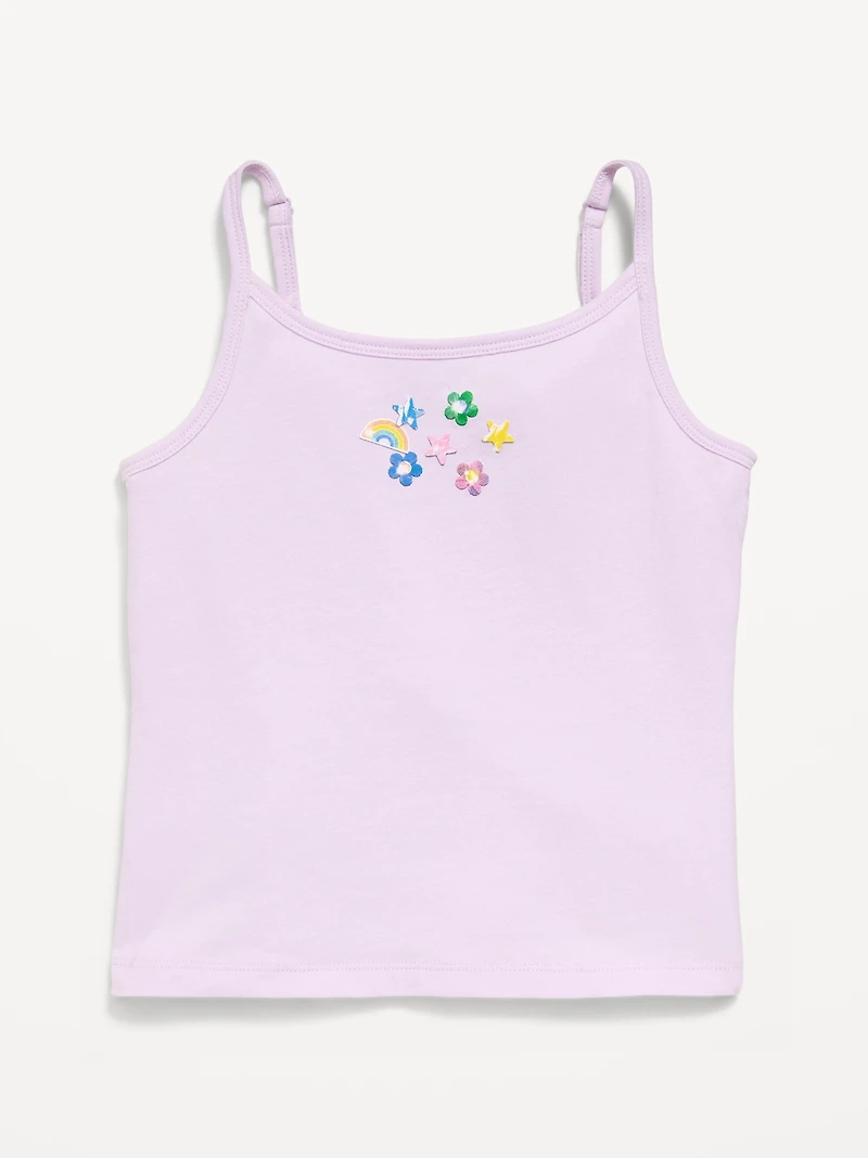 Fitted Graphic Cami for Girls