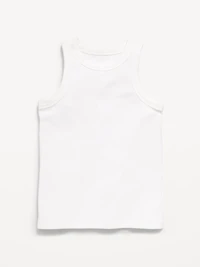 Fitted Ribbed Tank Top for Girls