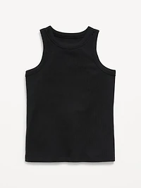 Fitted Ribbed Tank Top for Girls