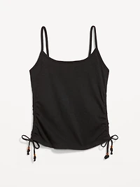 Shirred Side Cami Tank Top