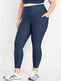 High-Waisted PowerSoft 7/8 Pocket Leggings