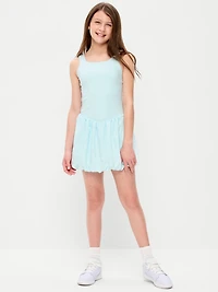 PowerSoft Sleeveless Bubble Athletic Dress for Girls