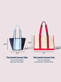 Small Canvas Tote Bag