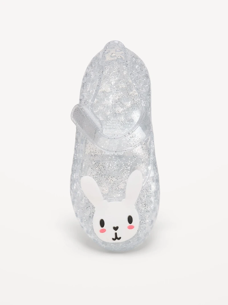 Jelly Mary-Jane Flats for Toddler Girls