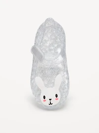 Jelly Mary-Jane Flats for Toddler Girls