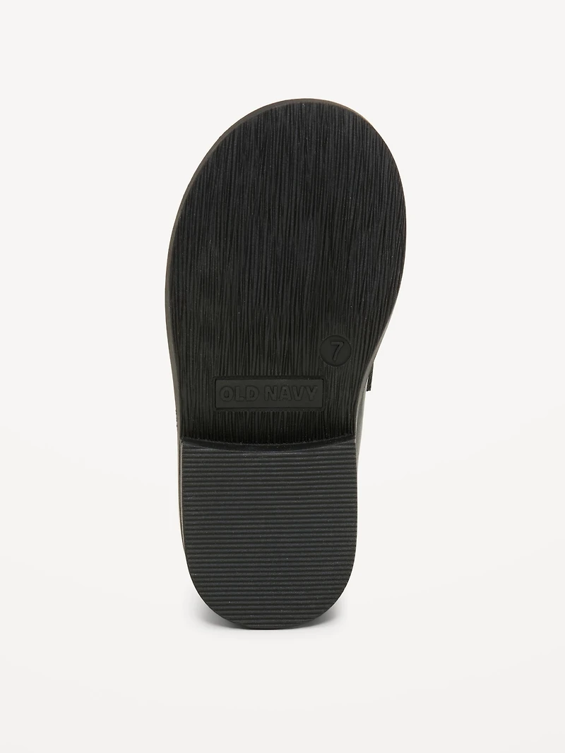 Faux-Leather Loafers for Toddler Boys