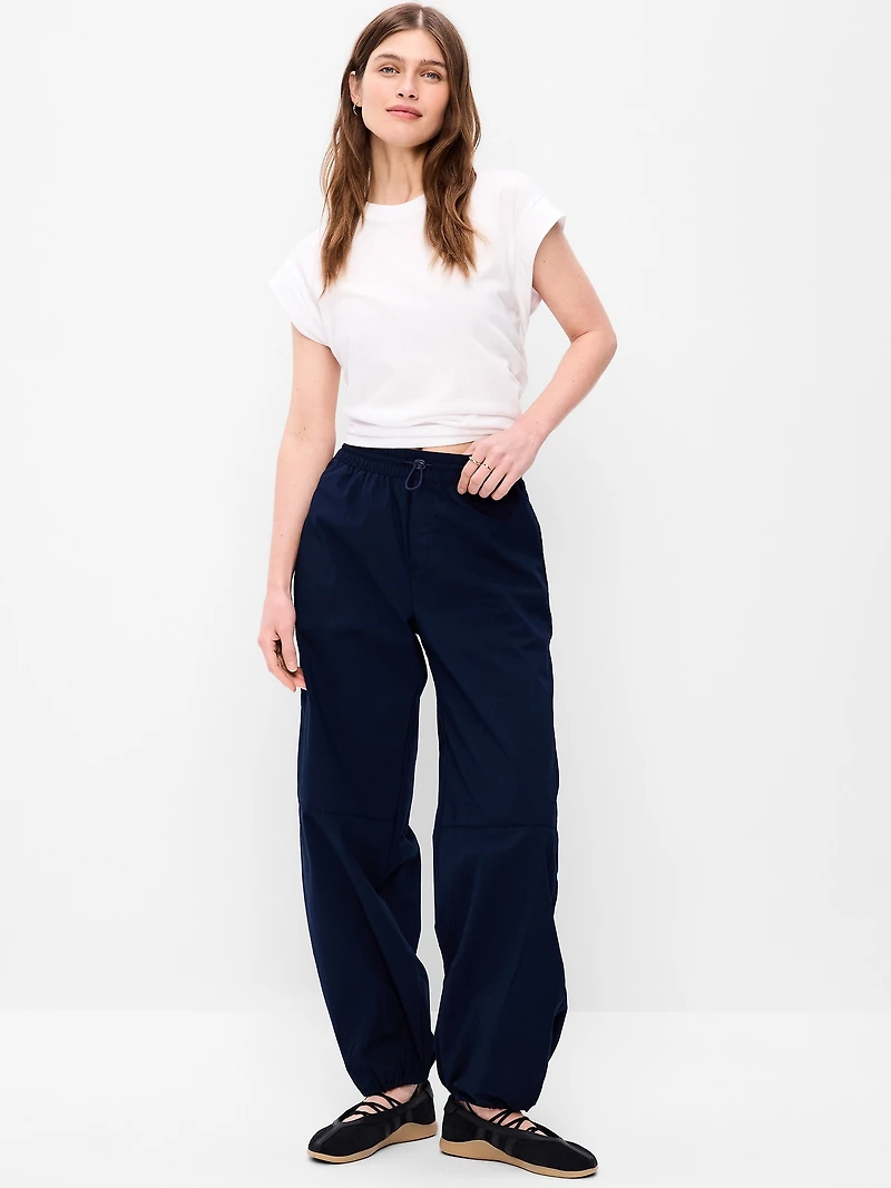 Lightweight Pull-On Parachute Pants