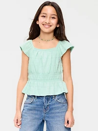 Ruffled Smocked Top for Girls