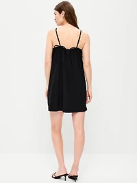 Strappy Mini Shift Dress