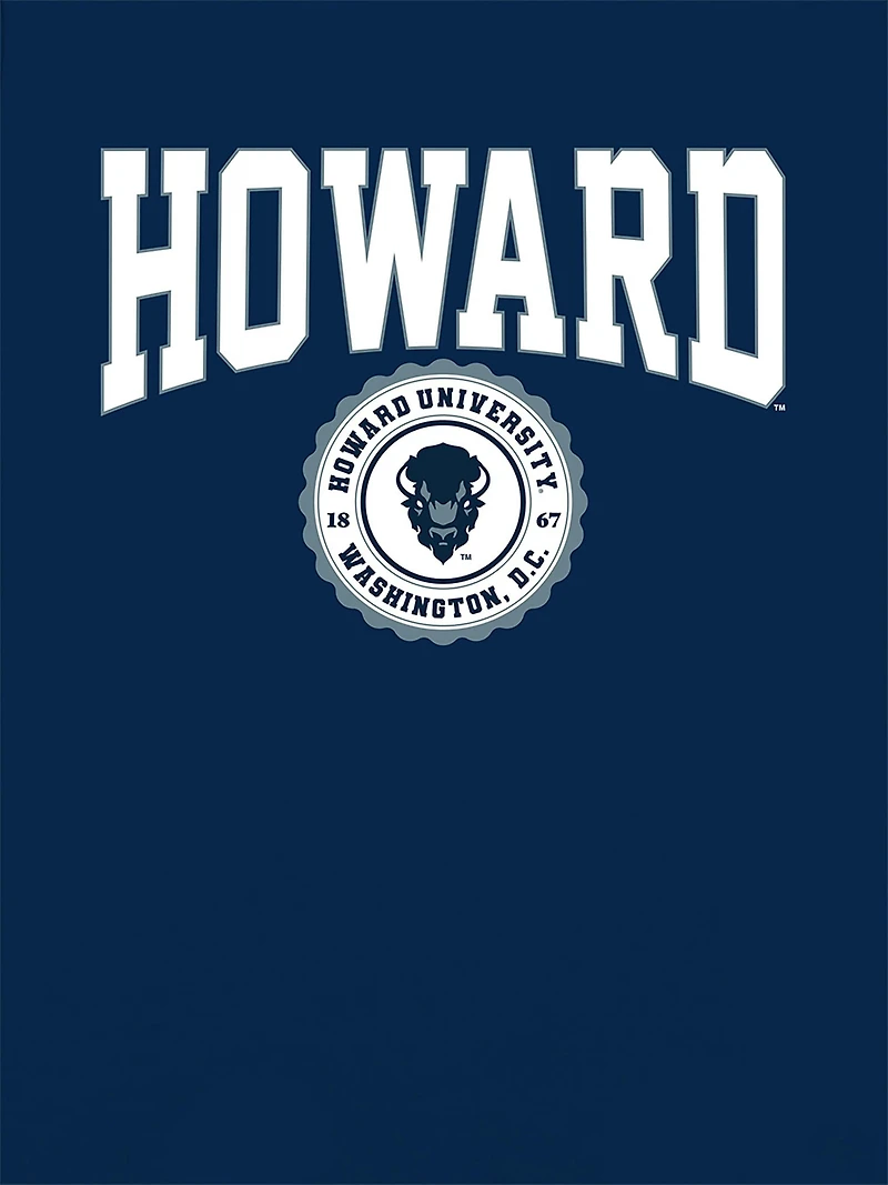 Howard University Collegiate Graphic T-Shirt for Women