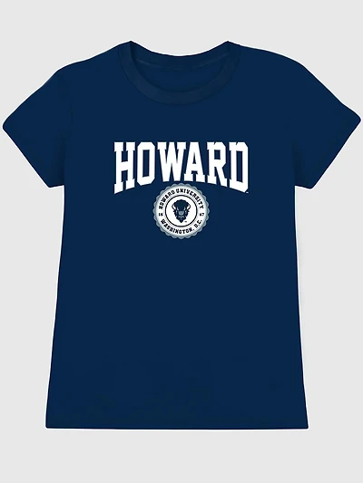Howard University Collegiate Graphic T-Shirt for Women