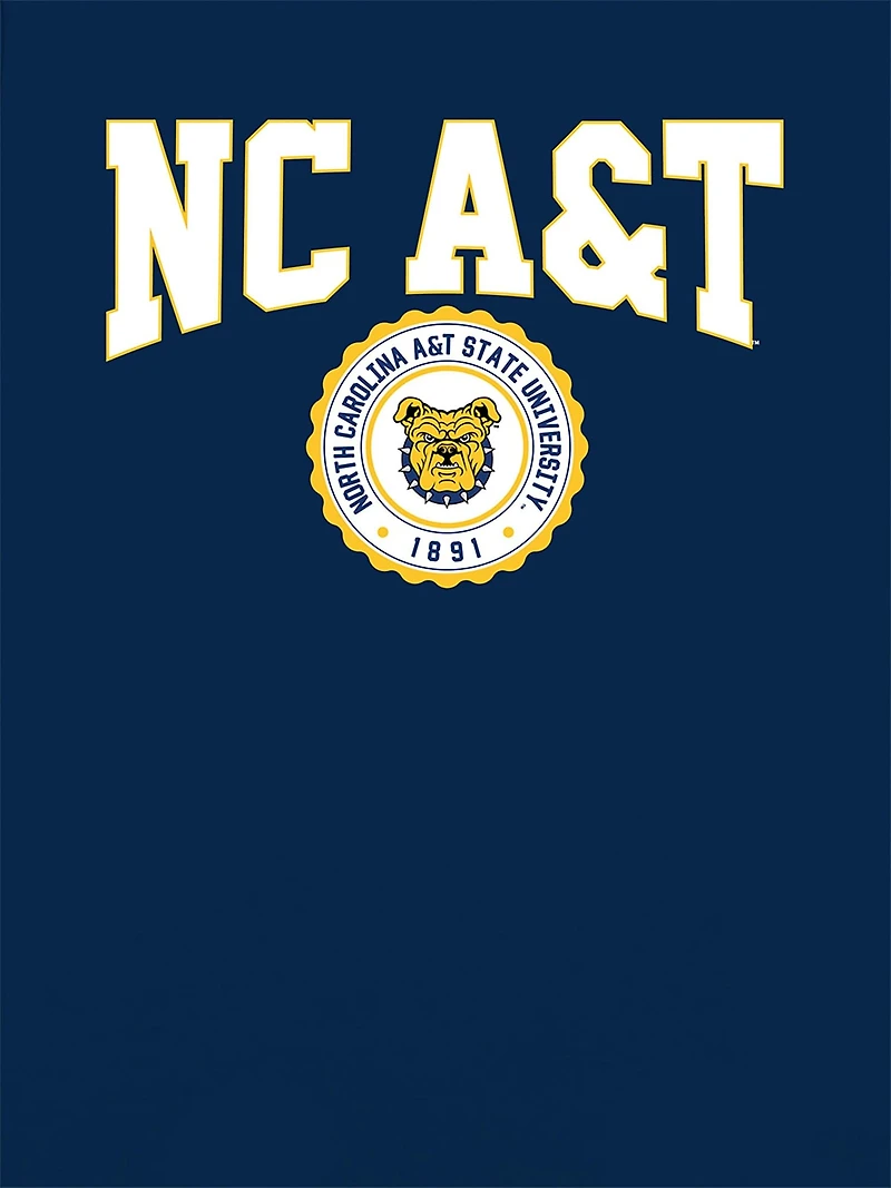 North Carolina AT State University Collegiate Graphic T-Shirt for Women