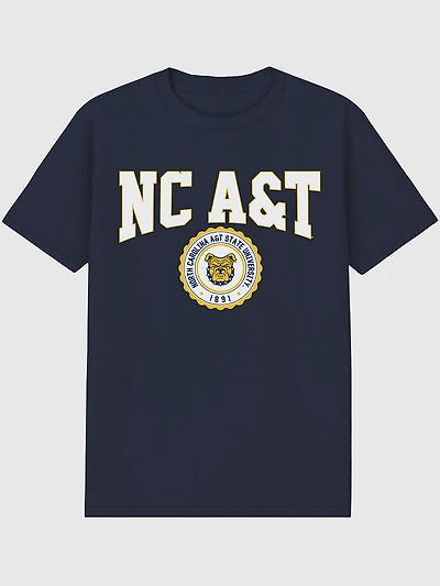 North Carolina AT State University Collegiate Graphic T-Shirt for Men