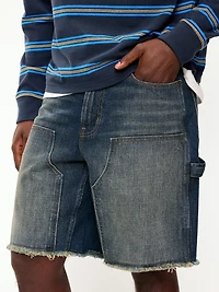 Baggy Carpenter Jean Shorts- 10-inch inseam