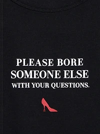 Old Navy x The Devil Wears Prada Snug Crop T-Shirt