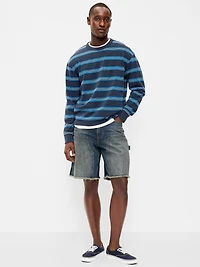 Baggy Carpenter Jean Shorts- 10-inch inseam