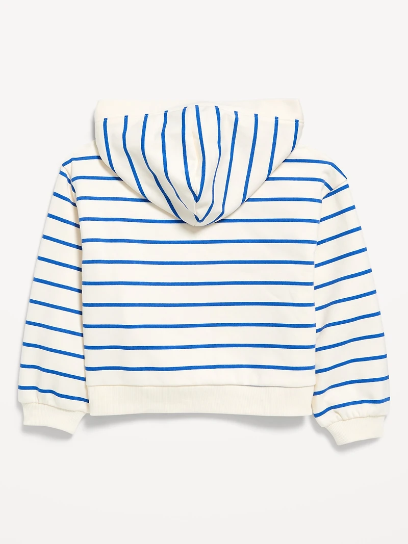 Oversized Lace-Up Sweatshirt for Toddler Girls