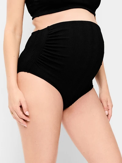 Maternity High-Waisted Swim Bottoms