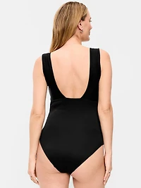 Maternity Structured One-Piece Swimsuit