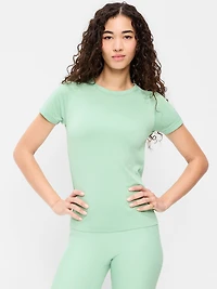 Fluid Seamless Fitted T-Shirt