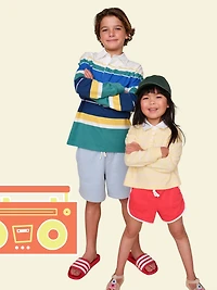 French-Terry Shorts for Toddler Girls