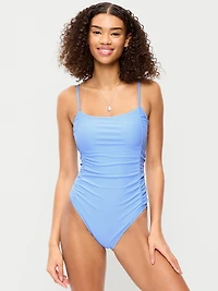Ruched One-Piece Swimsuit