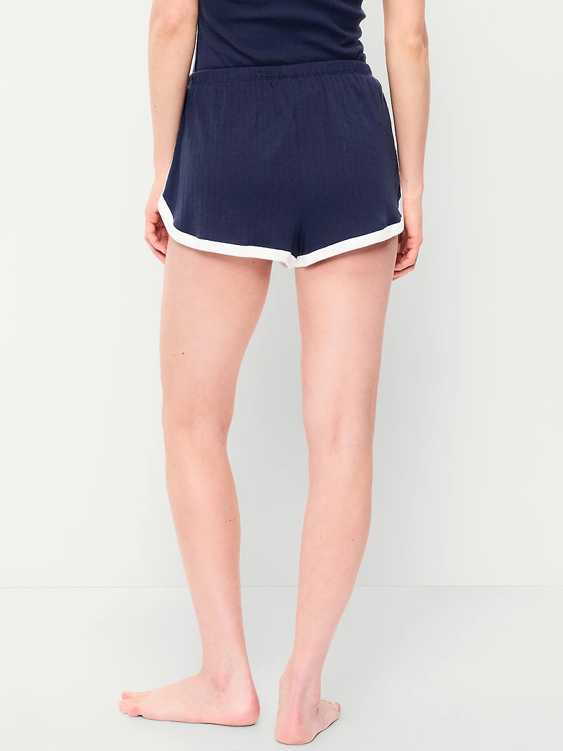 Pointelle Sleep Short