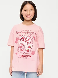 Strawberry Shortcake™ Oversized Graphic T-Shirt for Girls