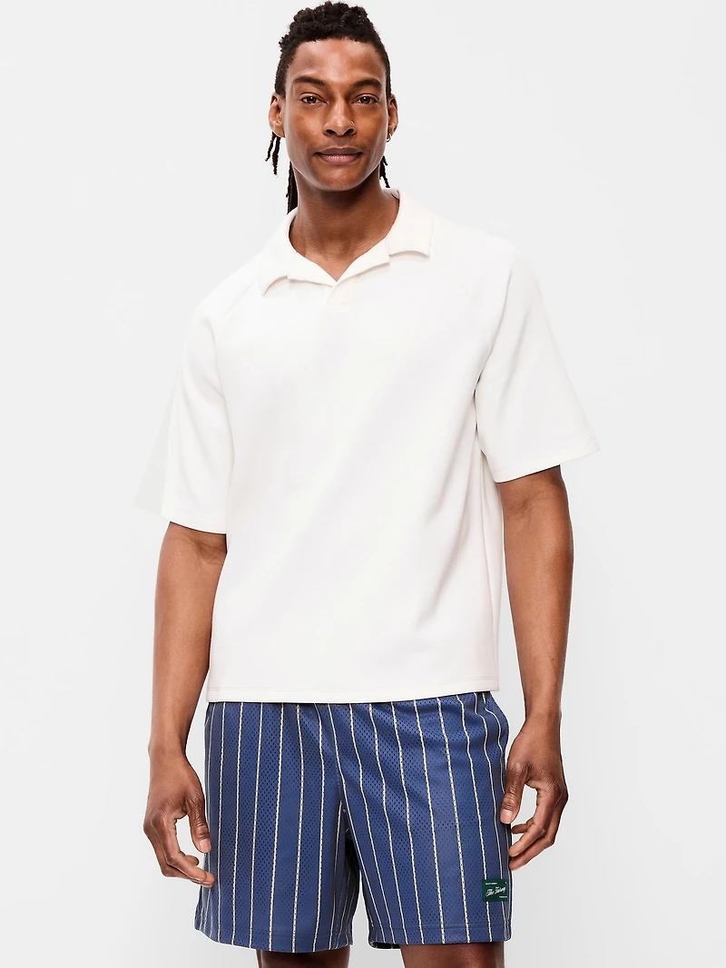 Dynamic Fleece Short-Sleeve Polo