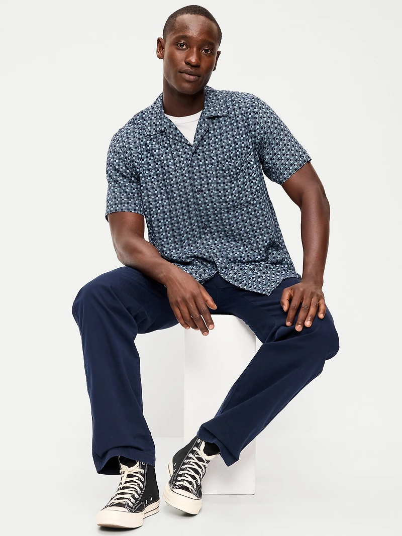 Short-Sleeve Camp Shirt