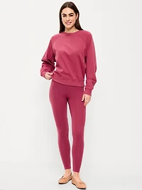 High-Waisted Jersey Fashion Layering Leggings