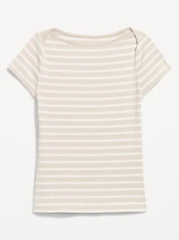 Snug Boat-Neck T-Shirt