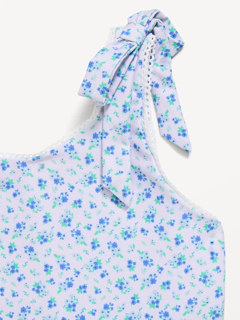 PowerSoft Sleeveless Tie-Strap Athletic Dress for Girls