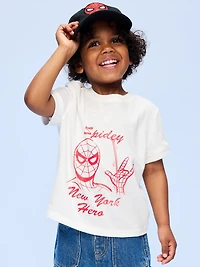 Old Navy x Marvel Spider-Man Graphic Ringer T-Shirt for Toddler Boys