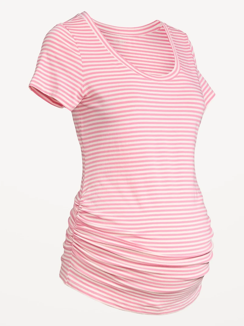 Maternity EveryWear Scoop-Neck T-Shirt